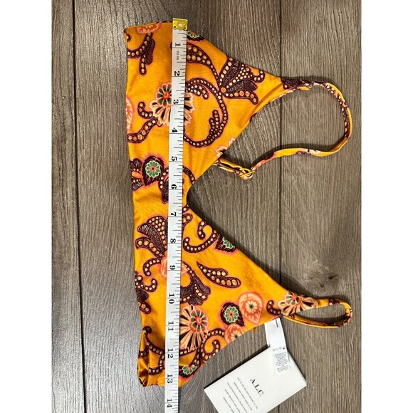 A.L.C. Cleo Scoop Bikini Top NWT small - Picture 3 of 8